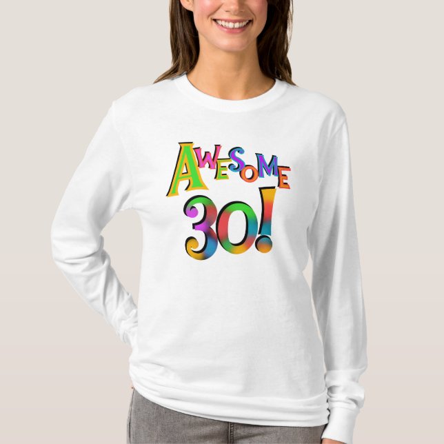 Super 30 T-shirts et cadeaux d'anniversaire (Devant)
