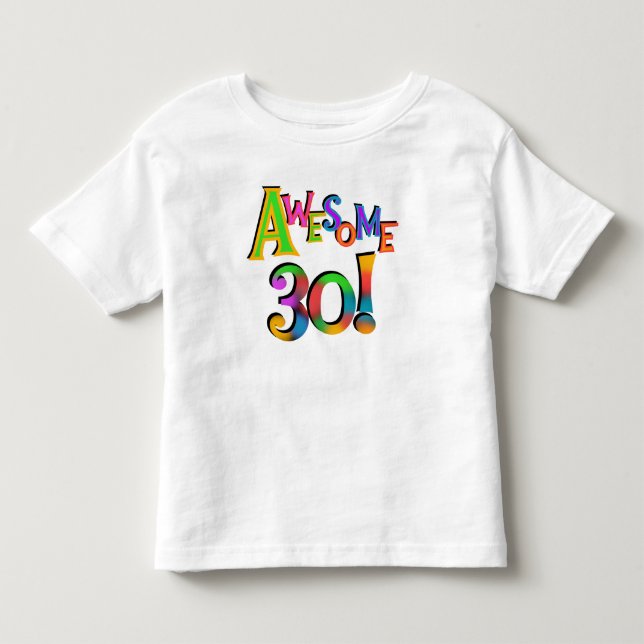 Super 30 T-shirts et cadeaux d'anniversaire (Devant)
