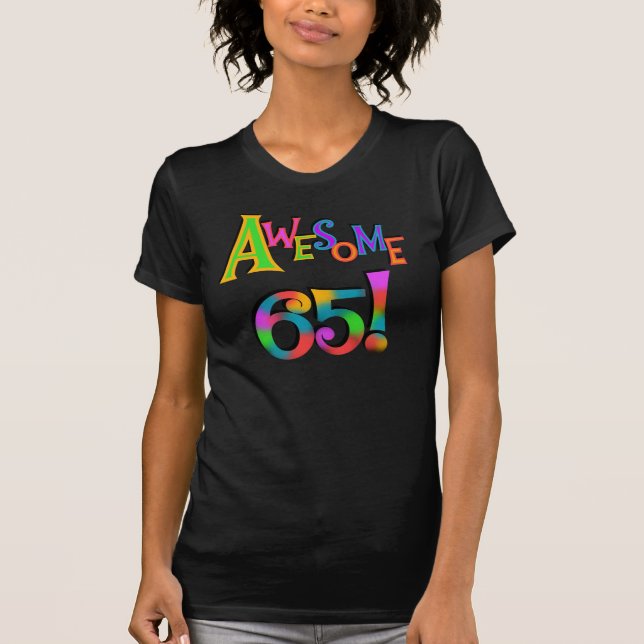 Super 65 Tshirts et cadeaux d'anniversaire (Devant)