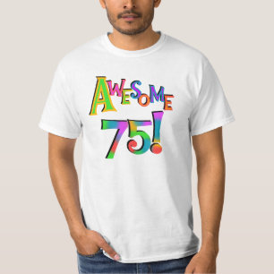 Super 75 T-shirts et cadeaux d'anniversaire