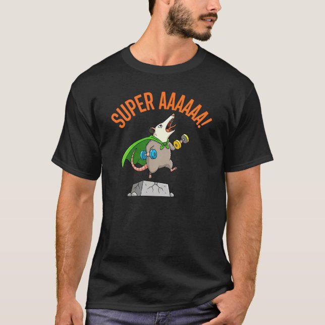 SUPER AAAAAA! T-shirt (Devant)