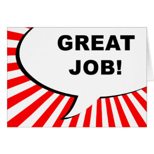 super boulot ! bulle comique