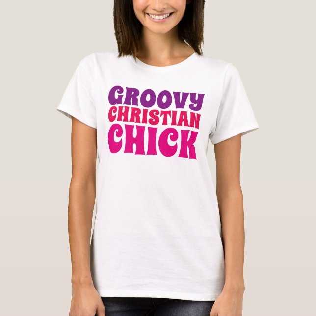 SUPER CHRISTIAN CHICK, T-shirts pour dames (Devant)