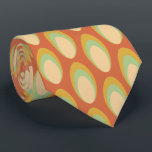 Super coloré les années 70 Motif Cravate<br><div class="desc">Cravate simple avec un motif rétro super des années 1960 et 1970 aux couleurs époustouflantes.</div>