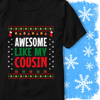 Super Comme Mon Cousin Style de Sweat de Noël