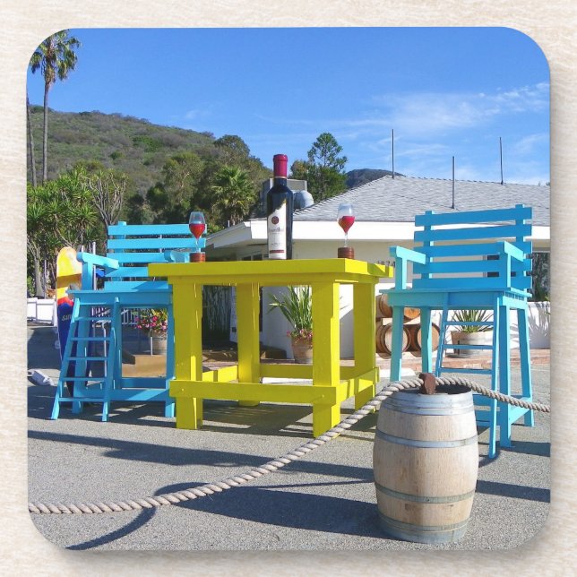 Super Cool Wine Joy Dessous de verre ! (Devant)