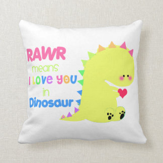 SUPER CUTE Dinosaure Coussin pour les enfants!