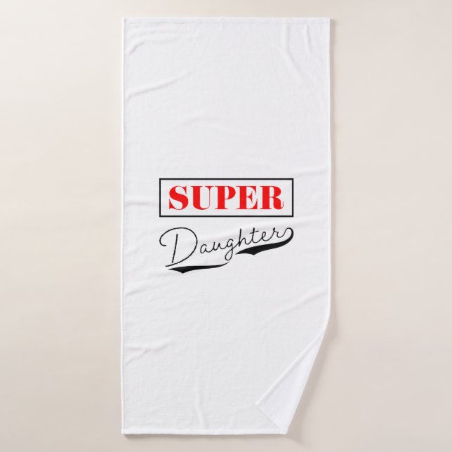 Super Daughter (Serviette de bain)