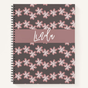 Super Florals Muet Pink Nom Carnet du journal