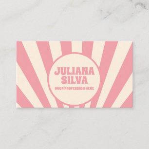 Super Funky Hippie 60 avec Carte de visite QR