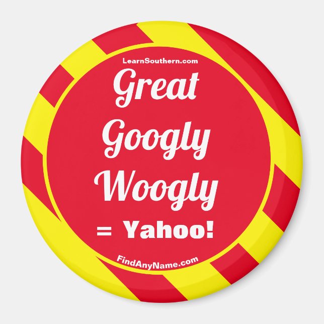 Super Googly Woogly = Yahoo ! Magnet (Devant)