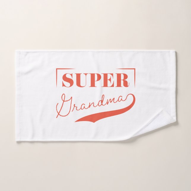 Super grand-mère (Serviette à main)