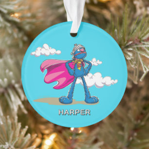 Super Grover personnalisé   Nom et photo personnal