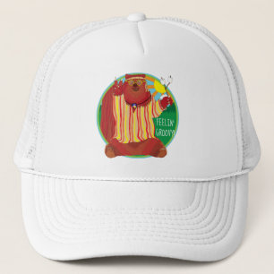 Super Happy Guitar Bear Casquette
