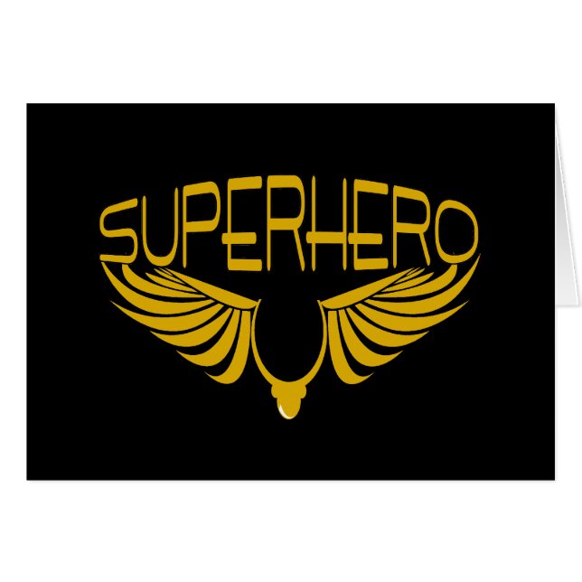 Super héros (Devant horizontal)