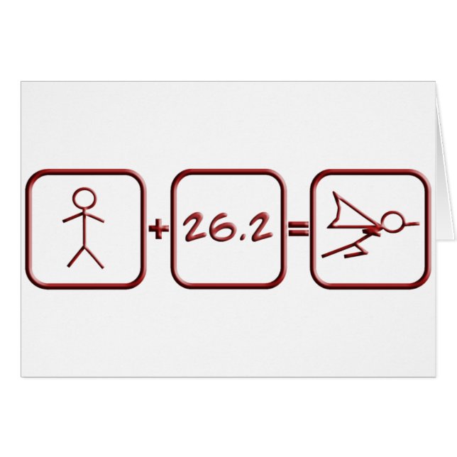 Super héros de marathon (Devant horizontal)