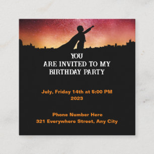 Super invitation