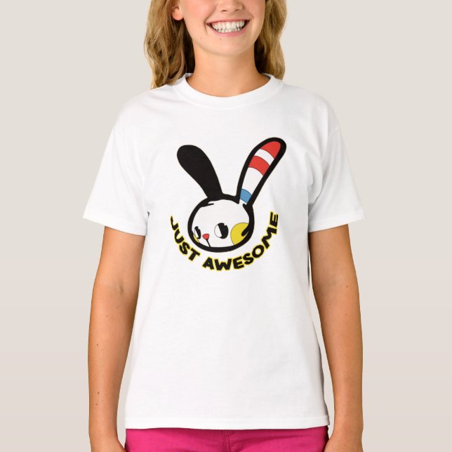 Super Lapin Enfant T-shirt – Mignon & Coloré (Devant)