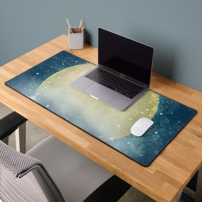 Super Lune - Tapis de Bureau (Bureau 2)