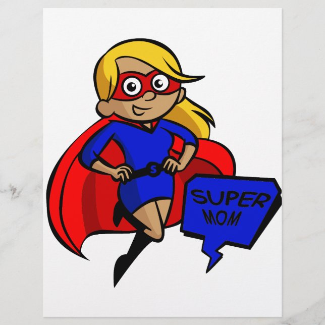 super maman blonde (Devant)