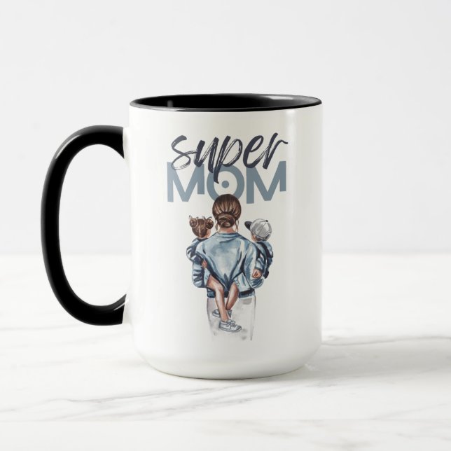 Super maman mug (Gauche)