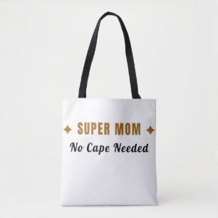 Super Maman Pas de Cape Nécessaire Sac Fourre-Tout