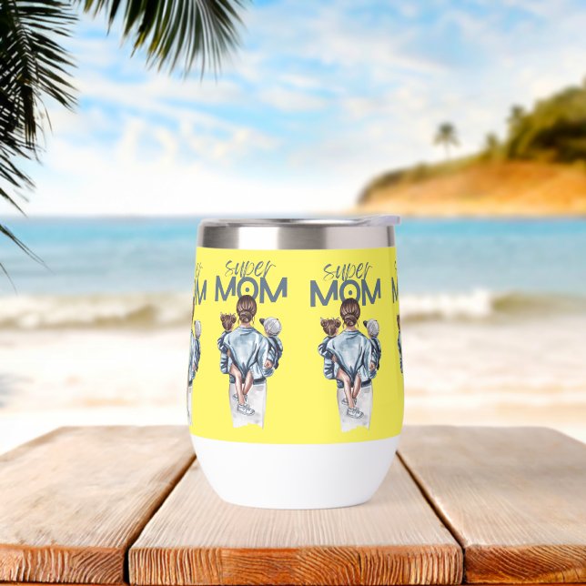 super maman tasse de café (Yoga)