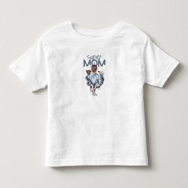 Super Maman Tshirt  (Devant)