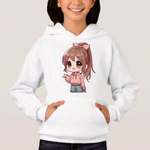 Super mignonne fille en dessin