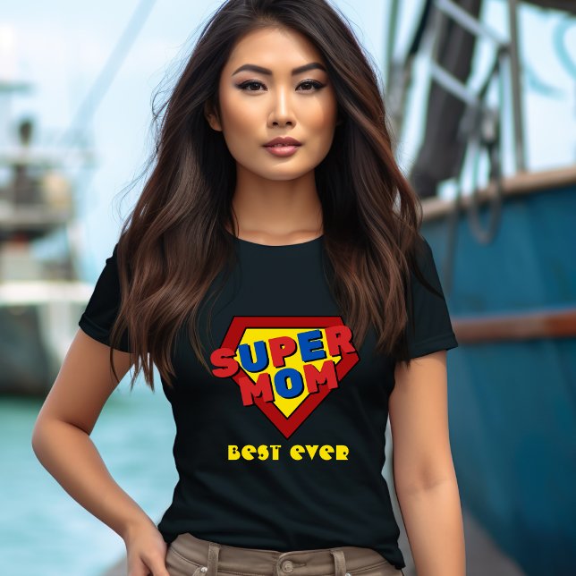 Super MOM meilleur T-shirt jamais (Créateur téléchargé)