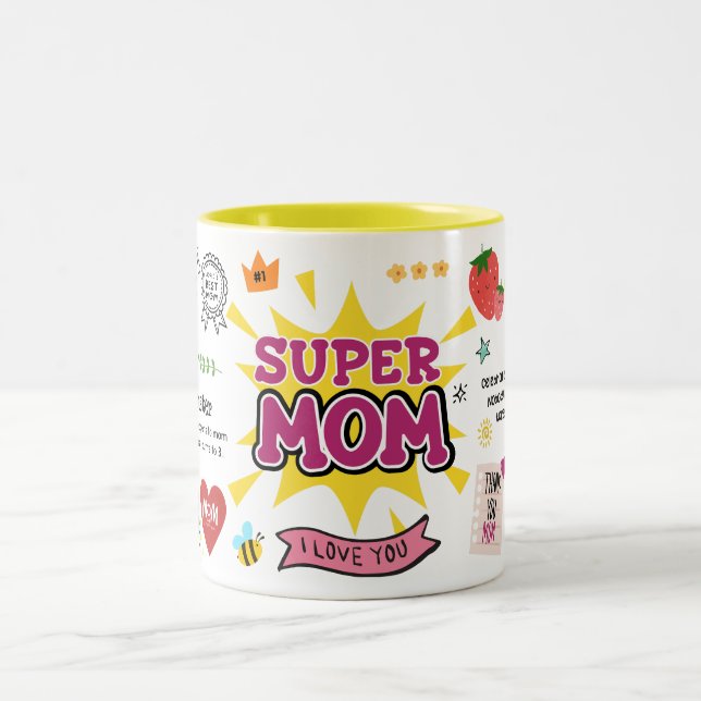 Super Mom Mug (Centre)