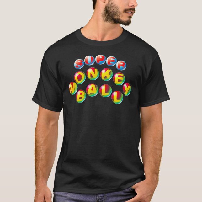 Super Monkey Ball Logo Enhanced Classic T-Shirt (Devant)