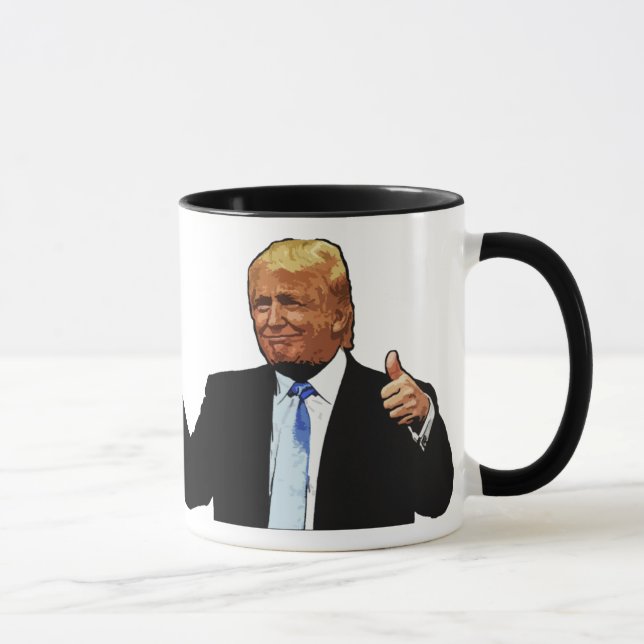Super Mug ! Drôle Donald Trump Nom papa Mug (Droite)