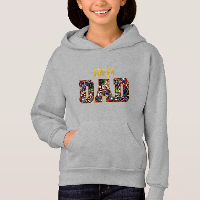 Super Papa - Comic Hero Power Design (Devant)