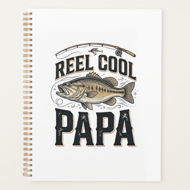 Super Papa Rétro Design Vectorisé de Pêche_1 (Devant)