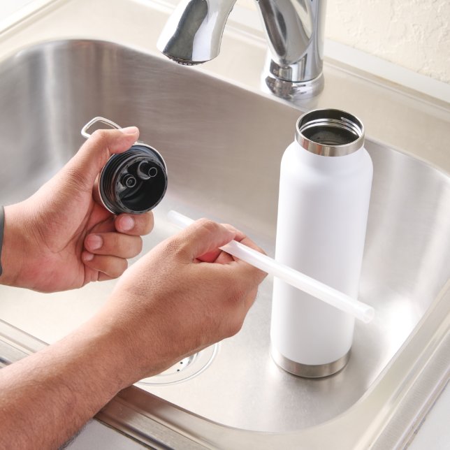 Super Pom Dans La Bouteille D'Eau Océane (Café)