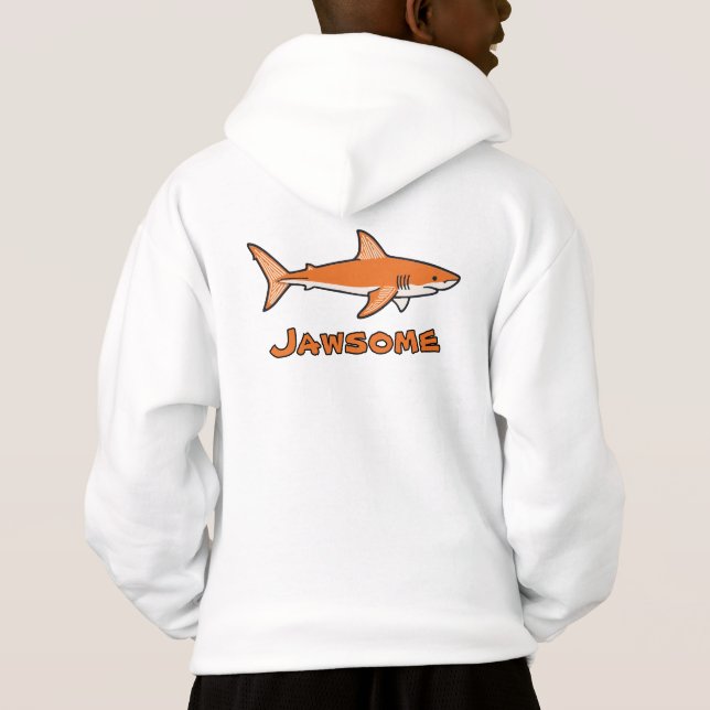 Super requin orange génial  (Dos)