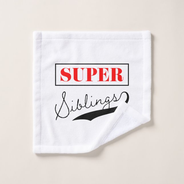 Super sibling (Gant de toilette)