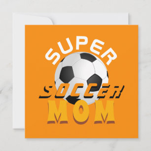 Super Soccer Maman Football Sport Fête des Mères