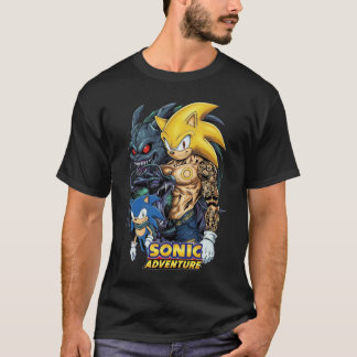 Super Sonic Tatoué T-Shirt de Frère de Gym | Beta