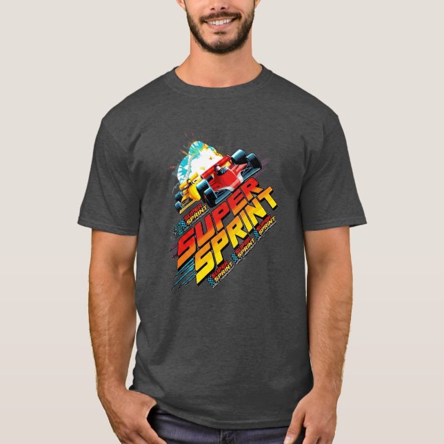 Super sprint arcade art T-Shirt (Devant)