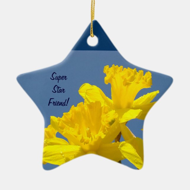 Super Star Ami ! ornements Fleurs de Narcisse (Devant)