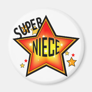 Super Star Niece Funny Magnet
