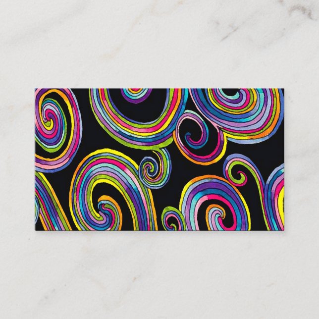 Super Swirls ~ Carte de visite (Devant)