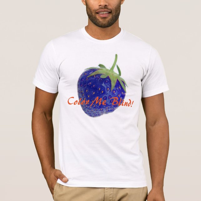 Super T-Shirt Couleur Me Aveugle ! (Devant)