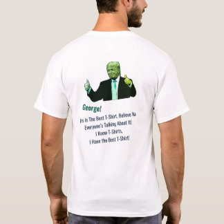 Super T-shirt ! Drôle Donald Trump Nom photo