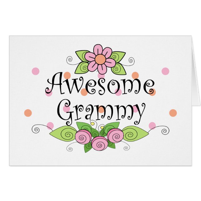 Super T-Shirt pour mamie (Devant horizontal)