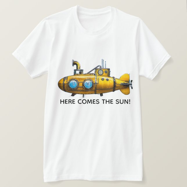 Super T-Shirt Yellow Submarine ! (Design devant)