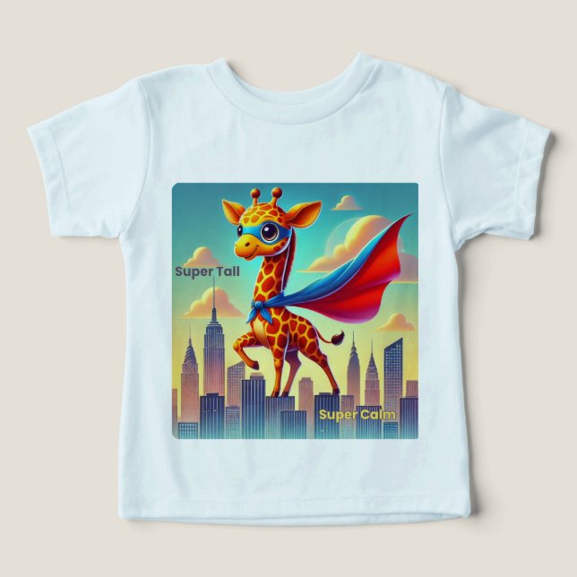 Super Tall, Super Calm - Hero Giraffe (Design Recto)