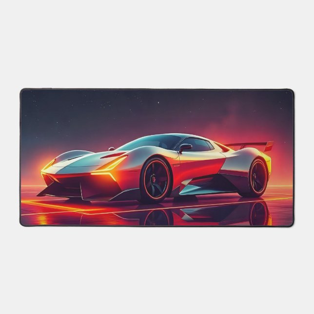 Super voiture de sport futuriste (Recto)